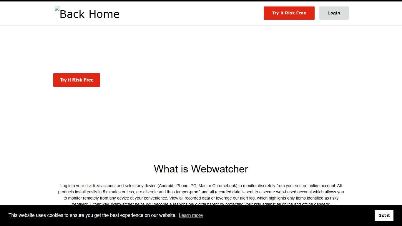 Webwatcher - See Texts, Photos and More