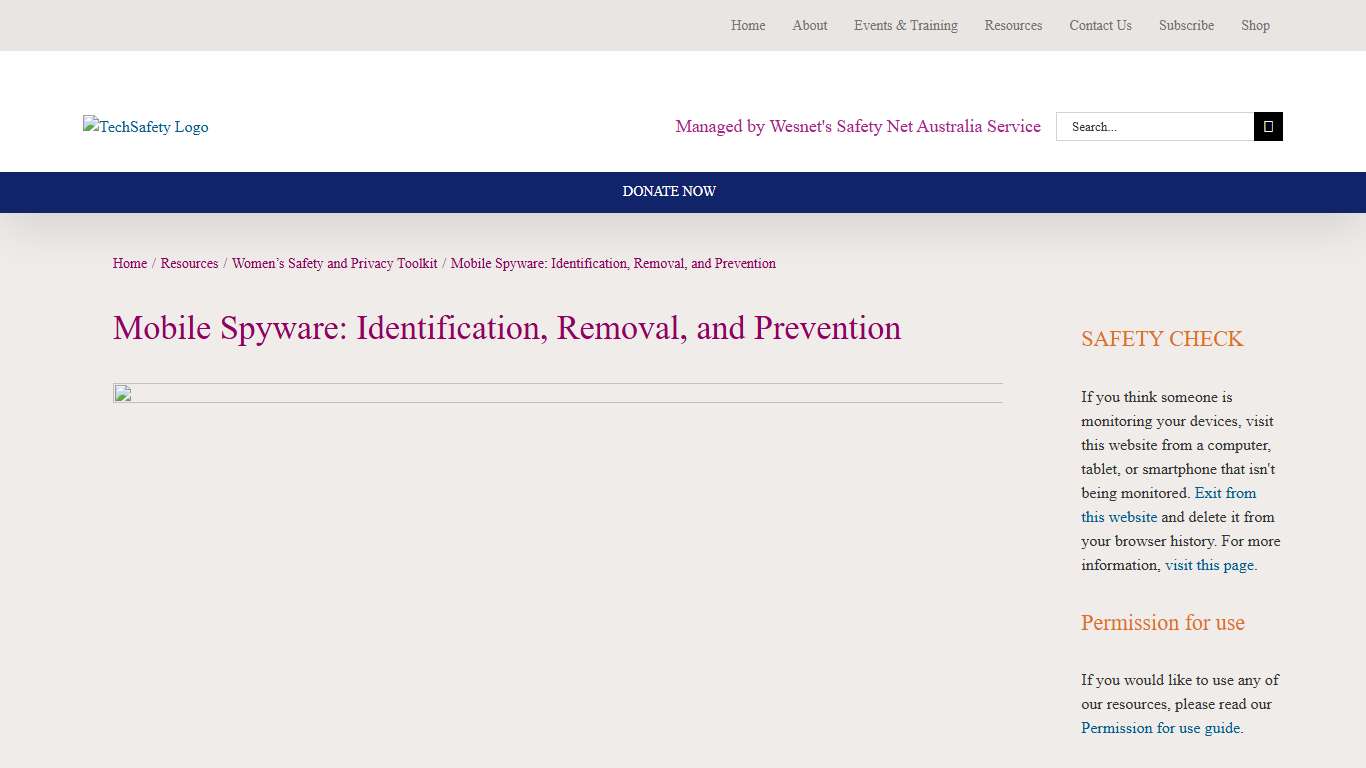 Mobile Spyware: Identification, Removal, and Prevention - TechSafety